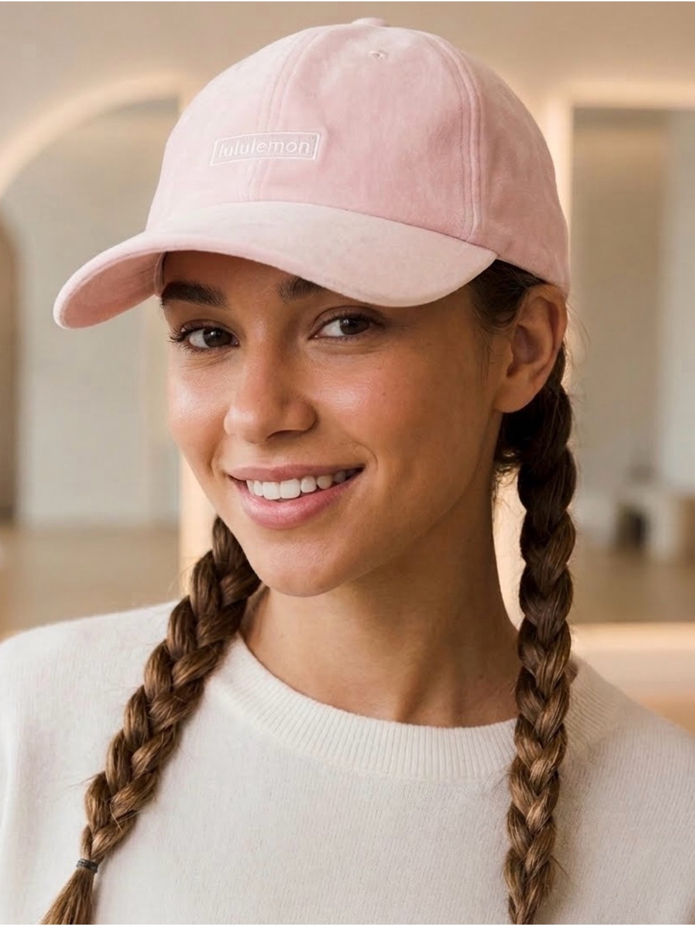 lululemon Pink Baseball Cap